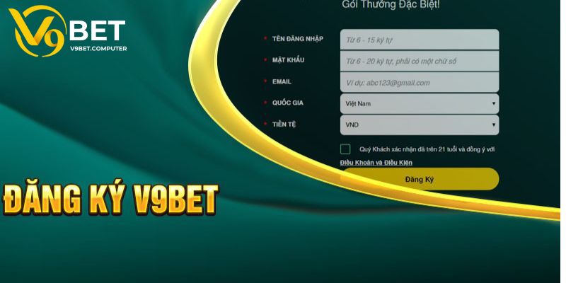 Thương Hiệu V9bet - Lựa Chọn Lý Tưởng Cho Dân Chơi Cá Cược 4 Đăng ký tài khoản